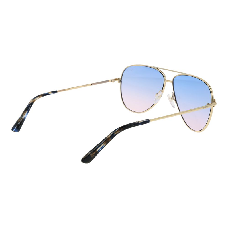Gold metal sunglasses-null