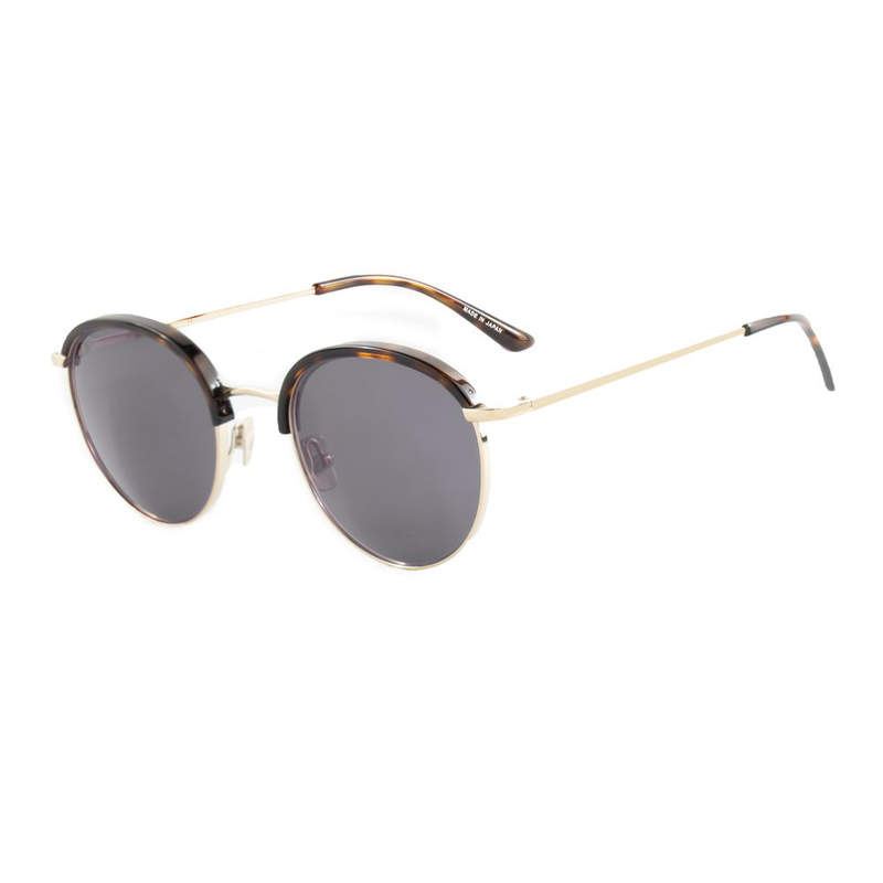 Gold titanium sunglasses-null
