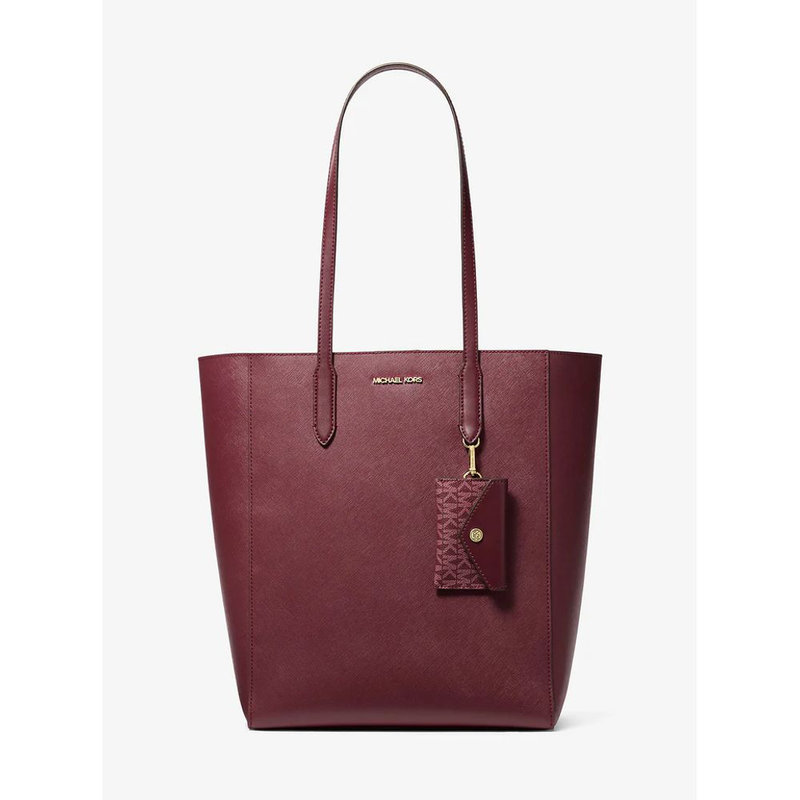 Multicolor leather tote bag-null