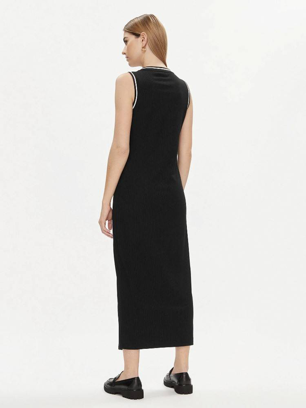 Long line jersey dress-null