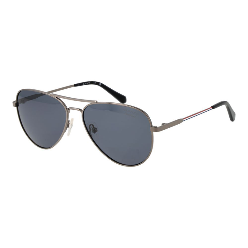 Gray metal sunglasses-null