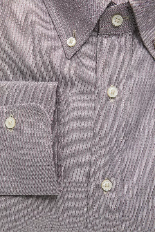 Beige cotton men shirt-null