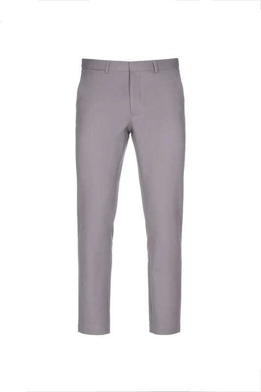 No name athens light grey slim chino trousers v1 di-null