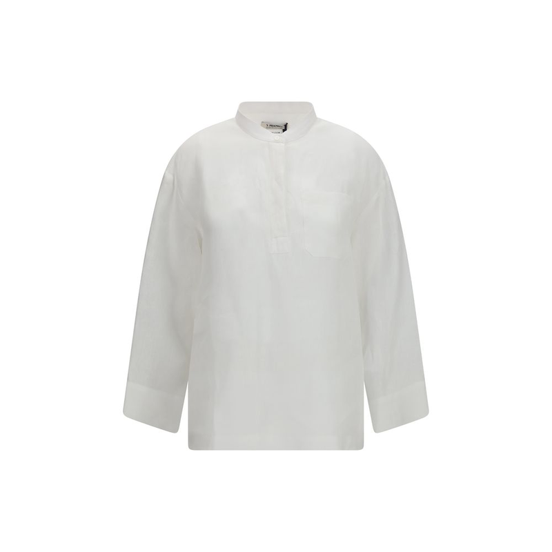 White linen dress shirt-null