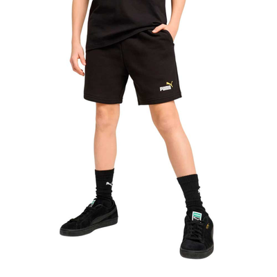Puma essentials 2 color no. 1 logo tr boys shorts black 685826-56, Black, medium