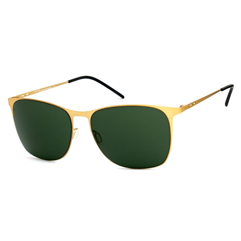 Gold metal sunglasses-null