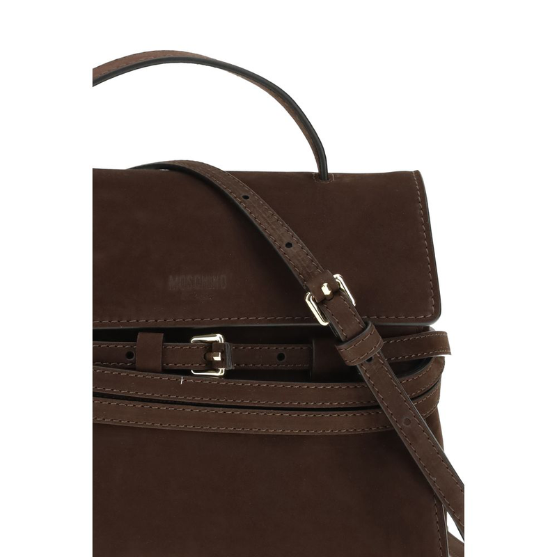 Brown calf leather bos taurus handbag-null