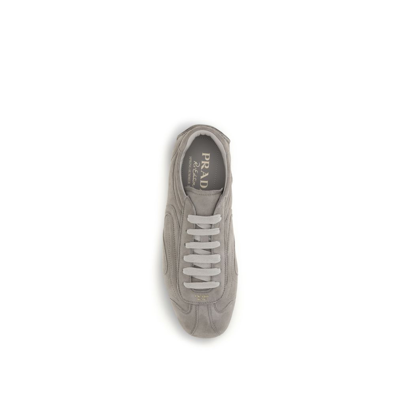 Beige lamb ovis aries aries athletic sneakers-null