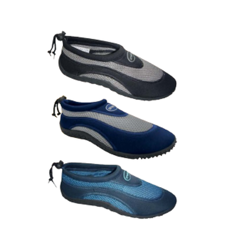 Mens aquasocks - navy blue , 42-null