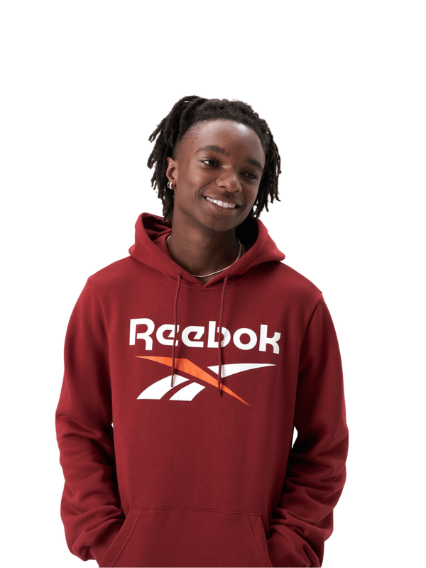 Product image: Reebok men's identity big logo fleece hoodie-null