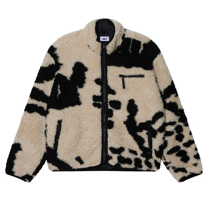 Obey shaggy sherpa jacket-null