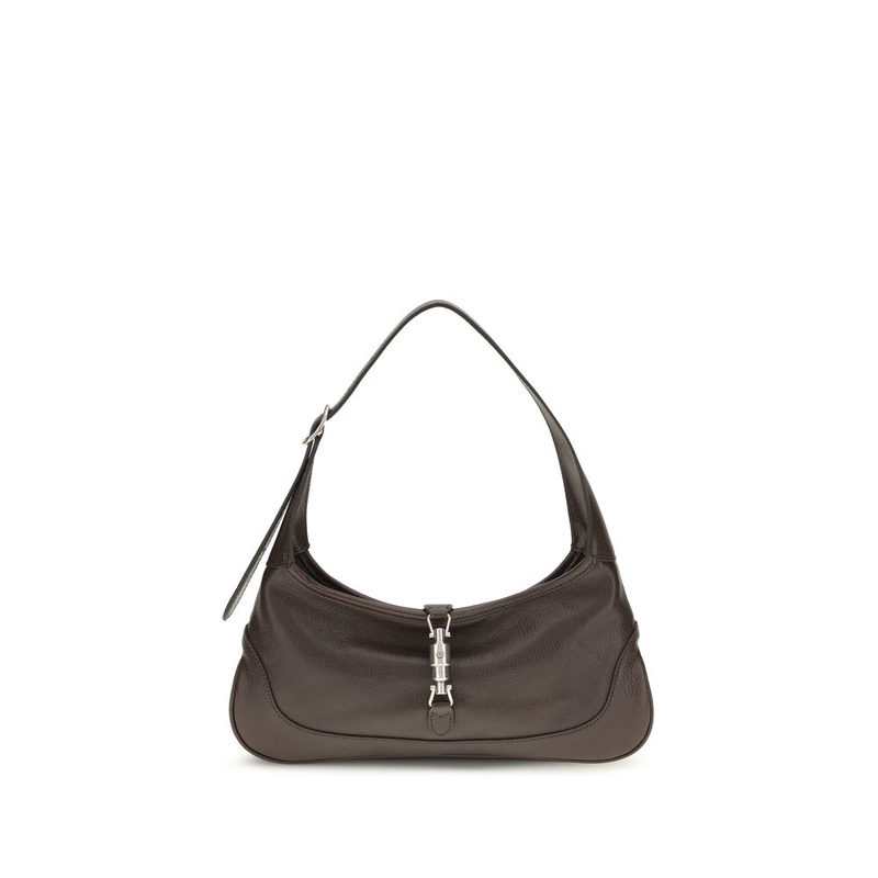 Brown calf leather bos taurus shoulder bag-null