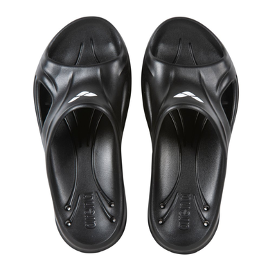 Arena hydrosoft II hook men slides black 003285-500, Black, medium
