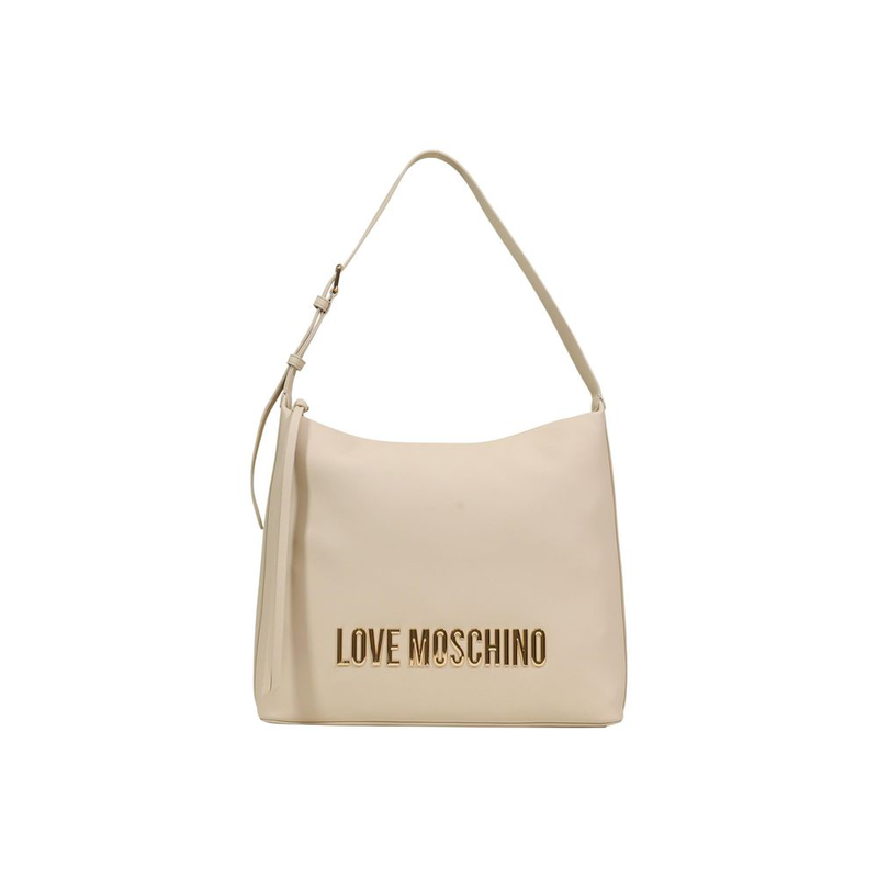 Beige polyethylene handbag-null