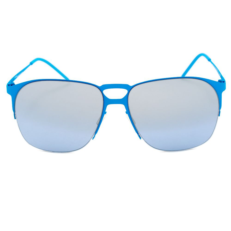 Blue metal sunglasses-null