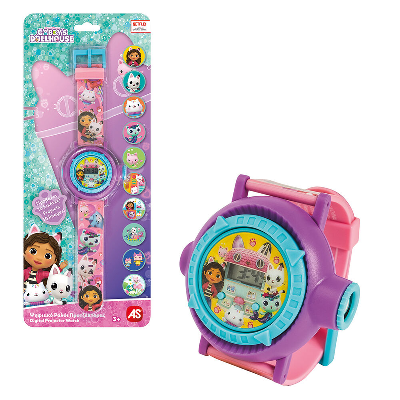 As digital kids projector watch dreamworks gabby's dollhouse 3y+ 64252-null