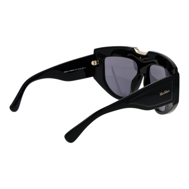 Black acetate sunglasses-null