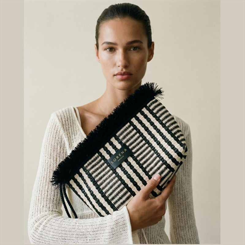 Sorena samiopoula ammos clutch bag-null