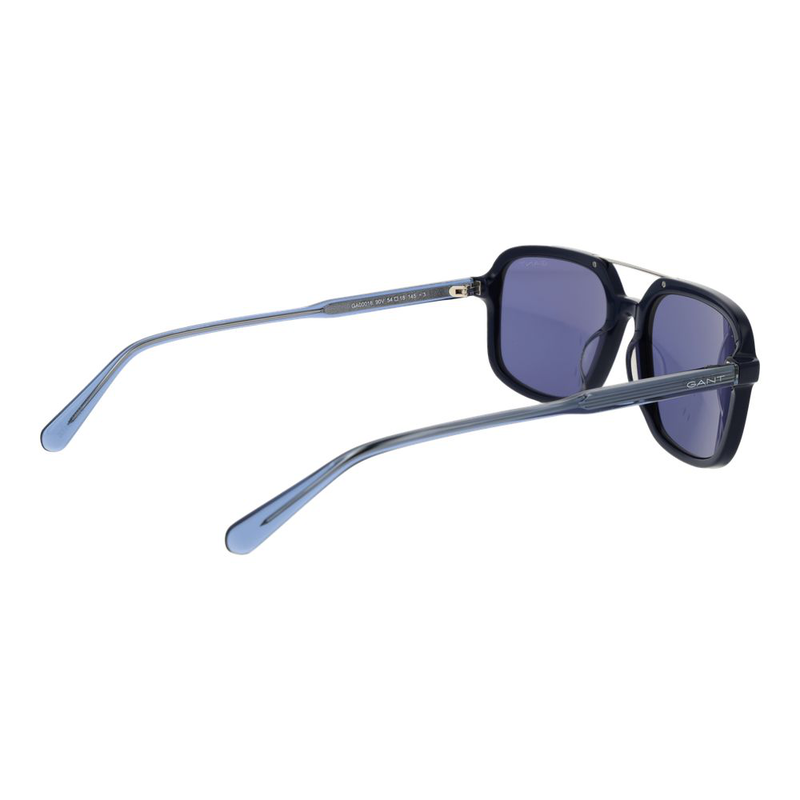 Blue plastic sunglasses-null