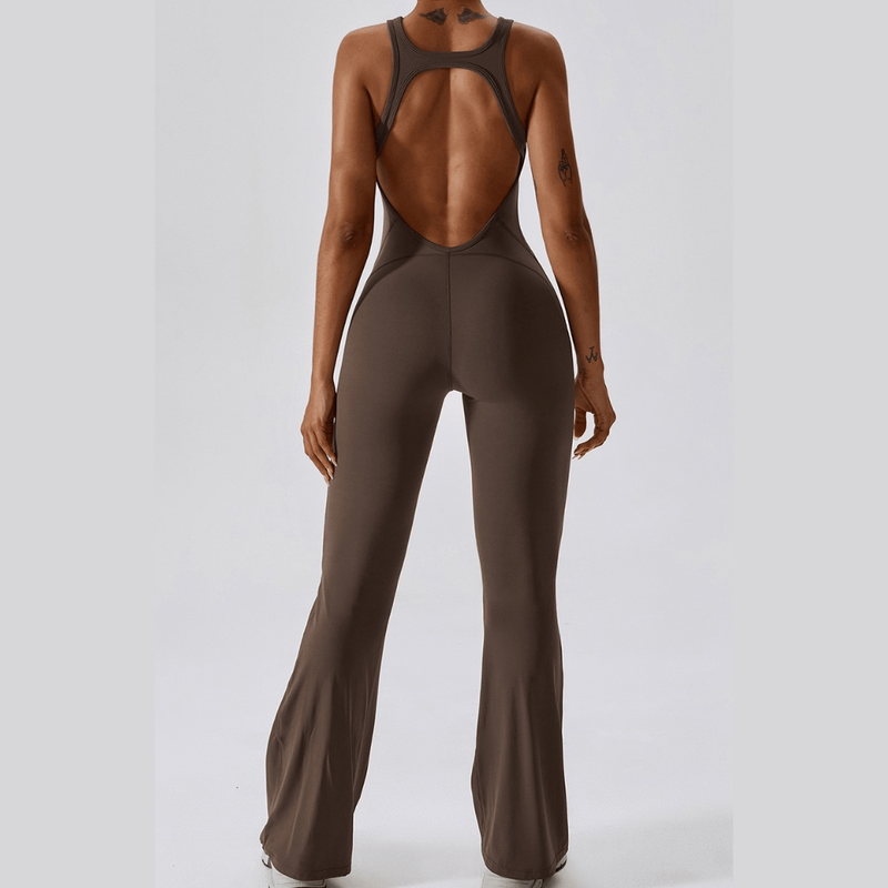Amor jumpsuit with backless stylish design-null