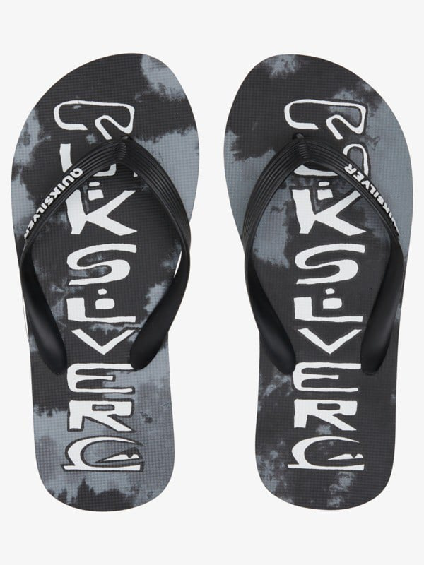 Quiksilver youth boys molokai acid drop - flip-flops (aqbl10 image number null