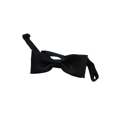Men bow tie, Black, medium