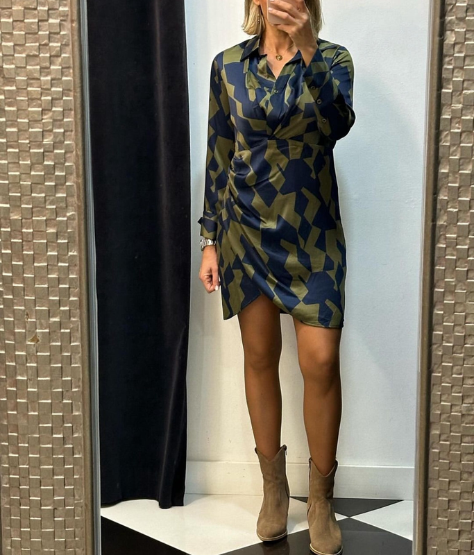 Anonyme quincy drap dress a133df081-null