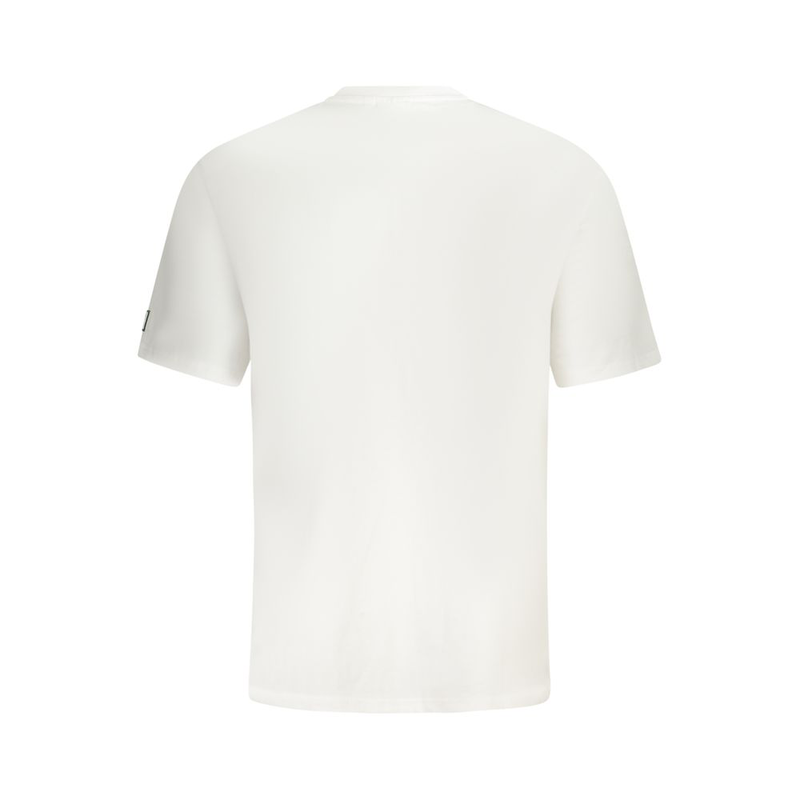 White cotton men t-shirt-null
