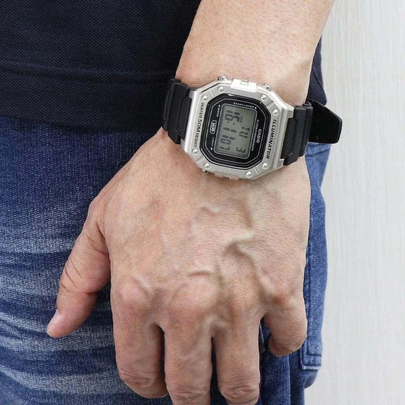 Casio men's digital quartz watch casio collection-null