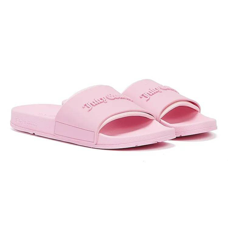 Juicy Couture brenna embossed sliders image number null