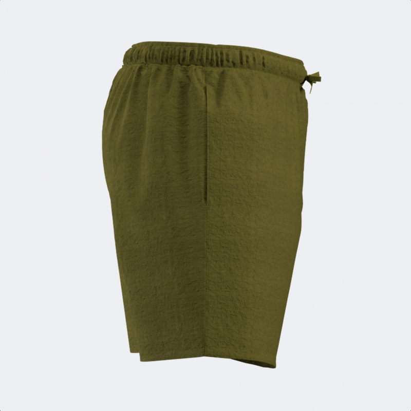Stripe swim shorts khaki-null