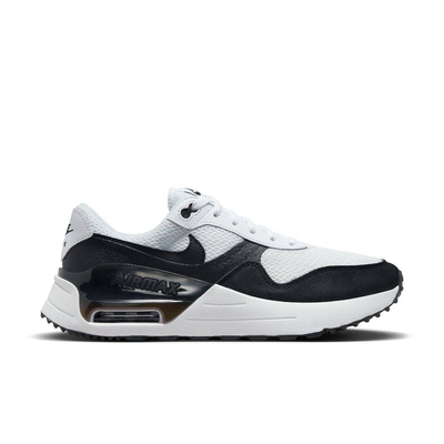 Air max system shoes, White / Black, medium