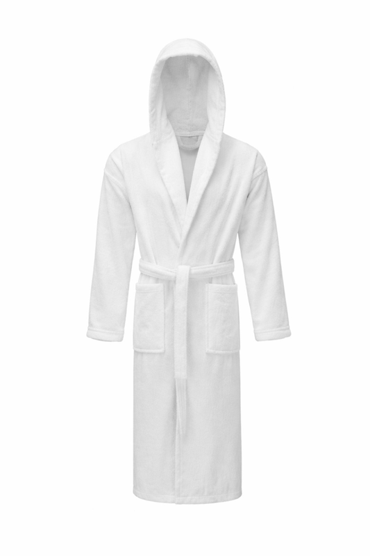 Unisex hooded terry bathrobe #uhtb-null