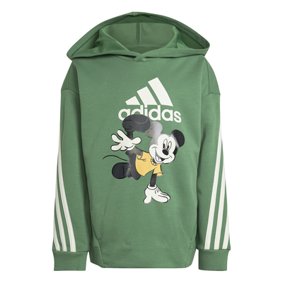 Adidas boys disney mickey mouse sweatshirt, Green, medium