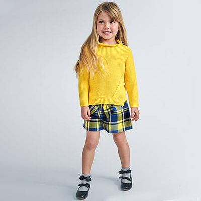 Βερμουδα καρο, Yellow, medium