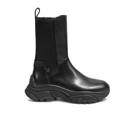 Ash adapter calf leather boots