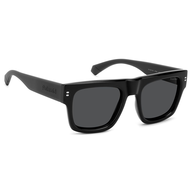 Black polycarbonate sunglasses-null