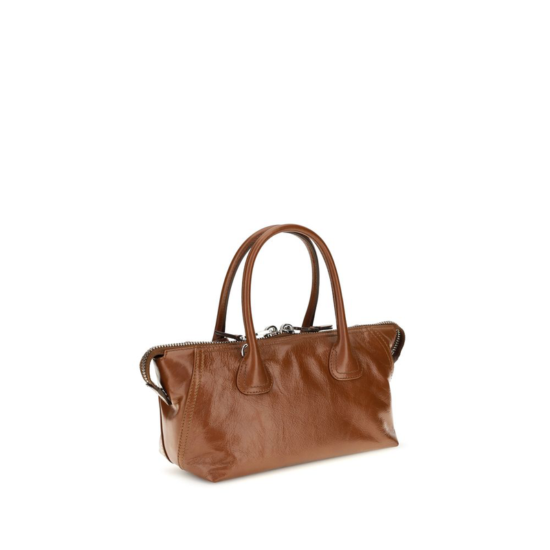 Brown calf leather bos taurus handbag-null