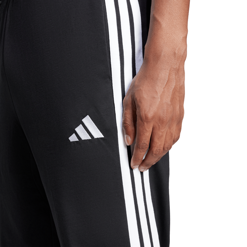Adidas men's essentials 3-stripes single jersey joggers image number null