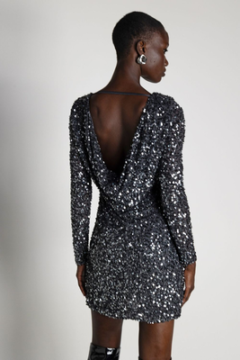 Mallory mara sequin dress, Silver, medium