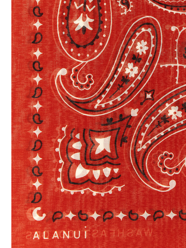 Multicolor cotton foulard-null