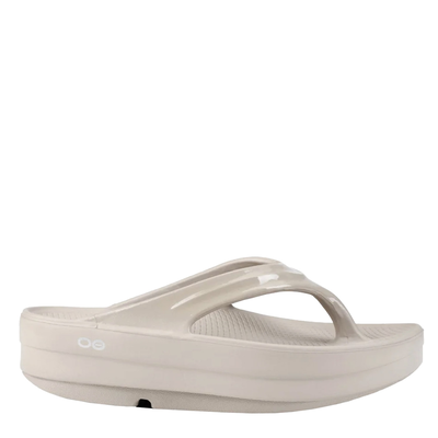 Oofos γυναικείο flip flop, Beige, medium