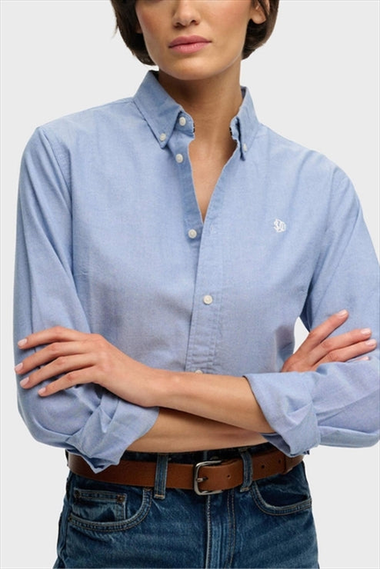 Slim oxford shirt - superdry-null