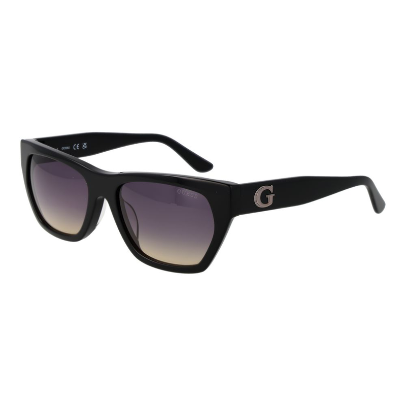 Black acetate sunglasses-null