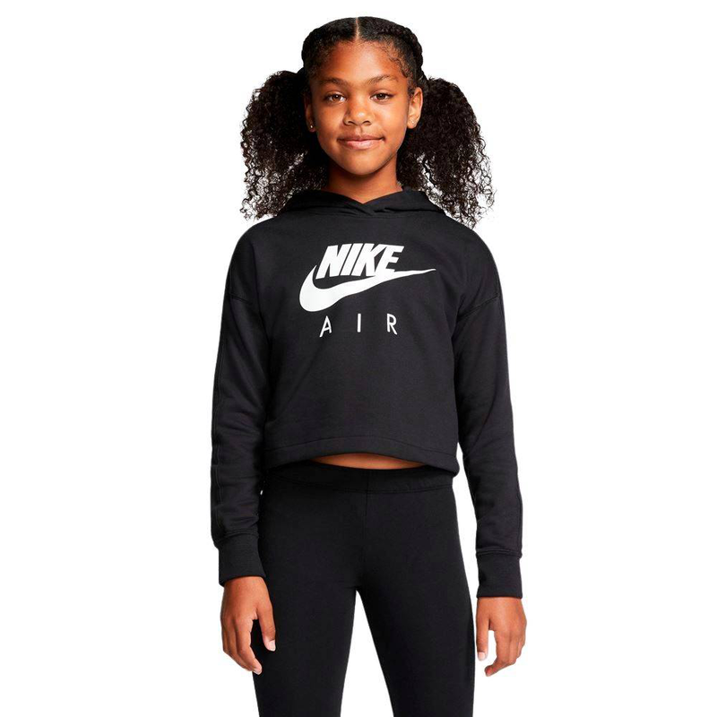 Girls Air crop hoodie image number null