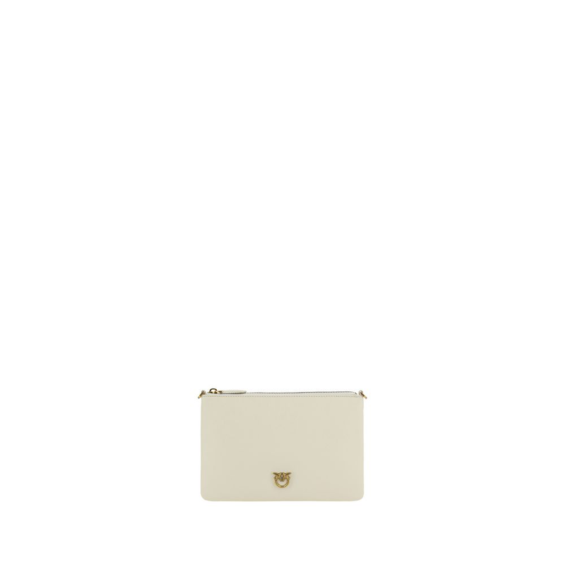 Beige calf leather bos taurus shoulder bag-null