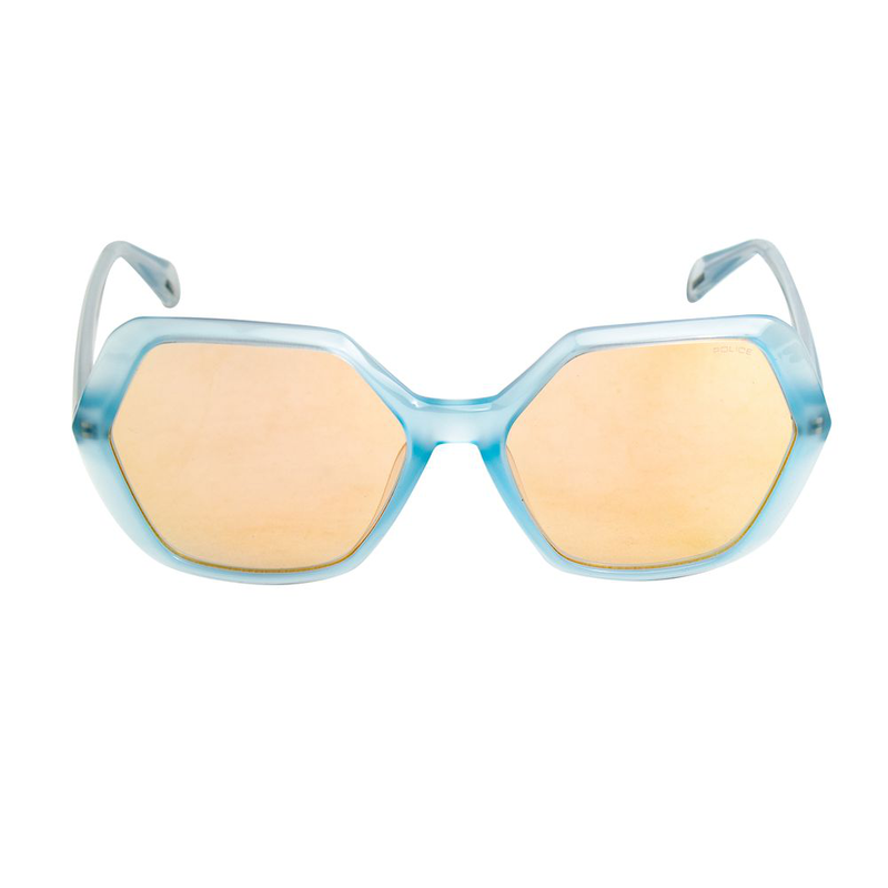 Blue injected sunglasses-null