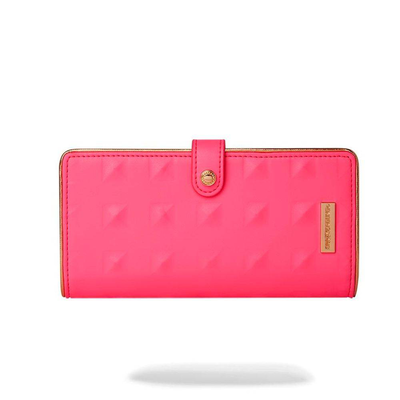 Sprayground sorbet stunna single fold wallet, Hot Pink, medium