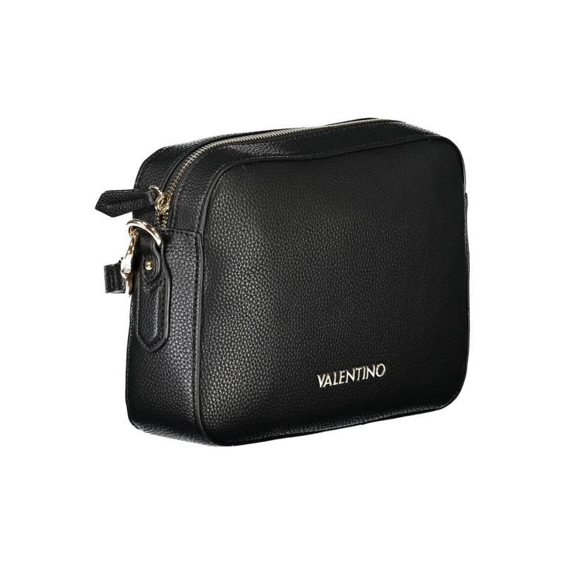 Nero poliuretano women handbag-null