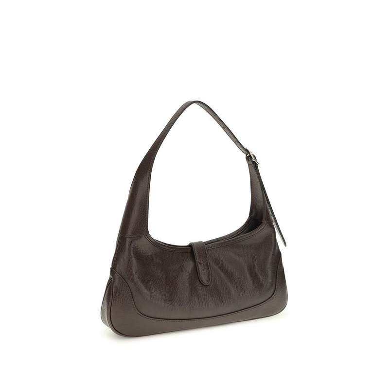 Brown calf leather bos taurus shoulder bag-null